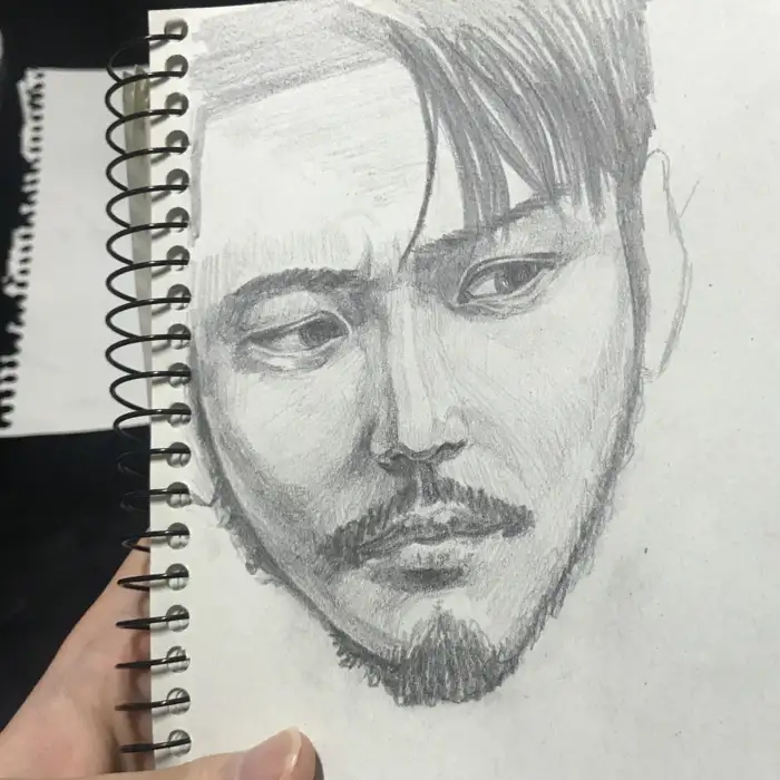 Drawing in Notebook